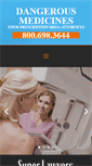 Mobile Screenshot of dangerous-medicines.com