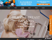 Tablet Screenshot of dangerous-medicines.com